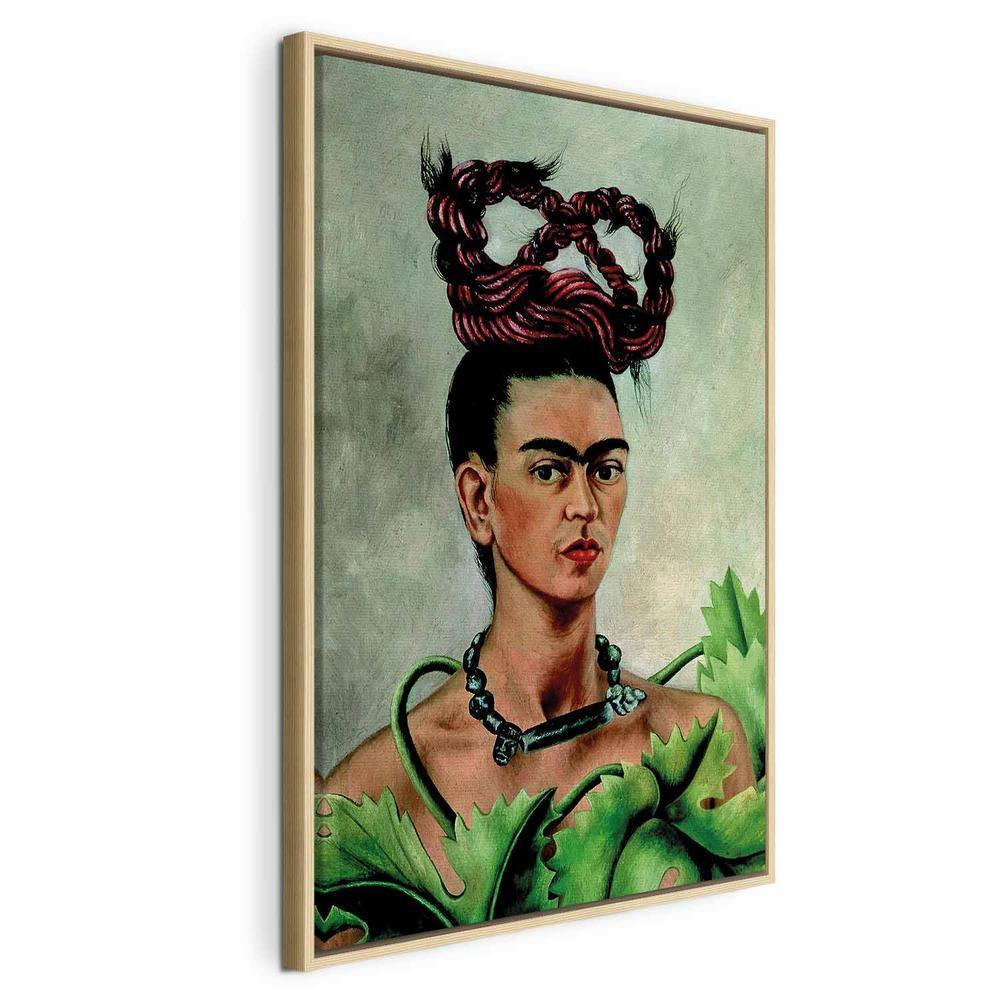Obraz - Frida Kahlo – Autoportret z warkoczem