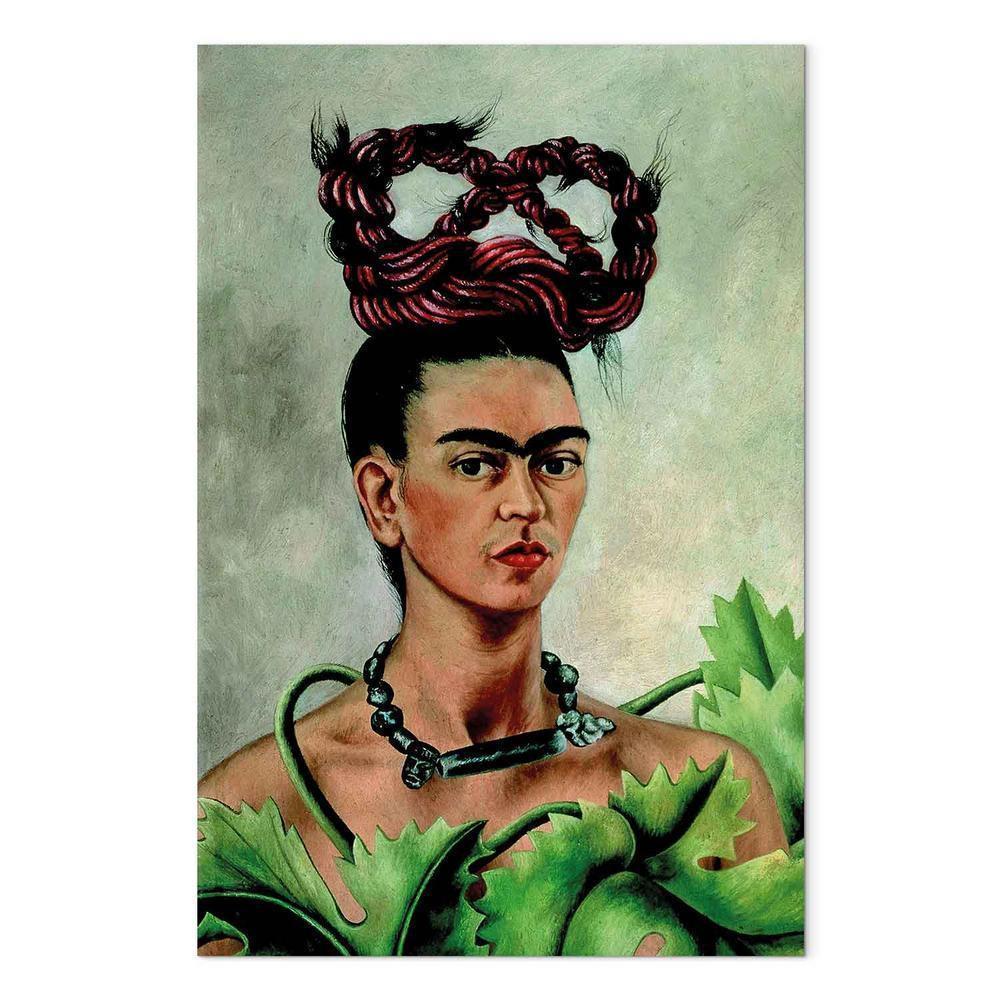 Obraz - Frida Kahlo – Autoportret z warkoczem