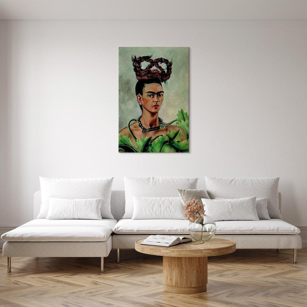 Obraz - Frida Kahlo – Autoportret z warkoczem
