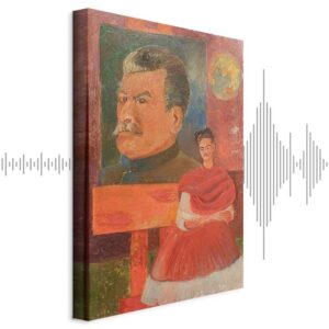 Obraz - Frida Kahlo – Autoportret ze Stalinem