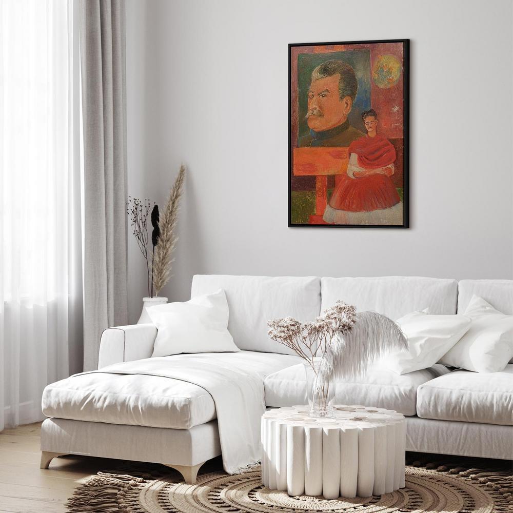 Obraz - Frida Kahlo – Autoportret ze Stalinem