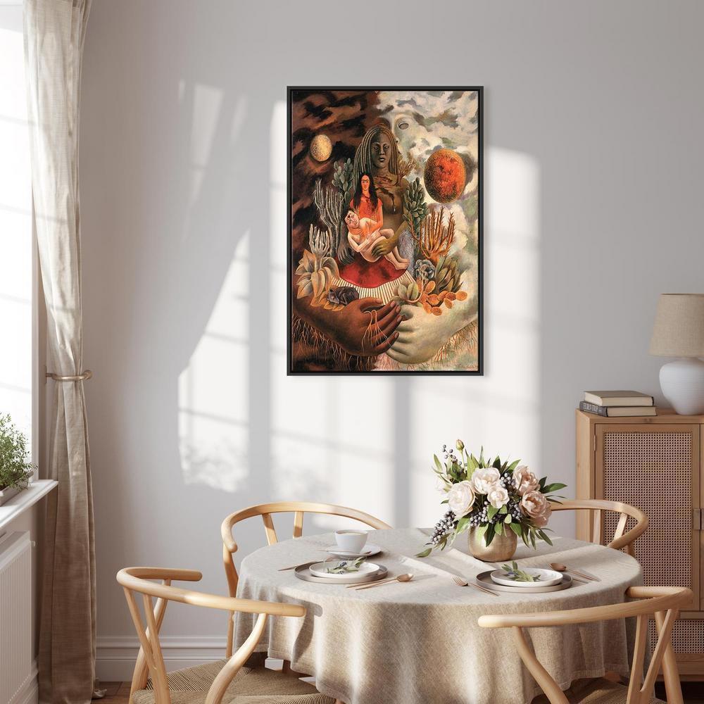 Obraz - Frida Kahlo – Miłosne objęcie Wszechświata, Ziemi (Meksyk), mnie, Diego i Pana Xolotla