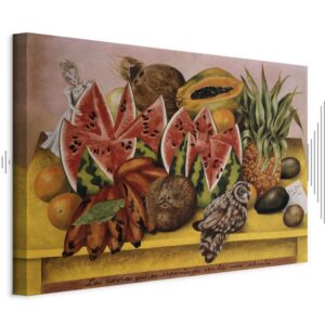 Obraz - Frida Kahlo – Panna Młoda przerażona widokiem otwartego życia