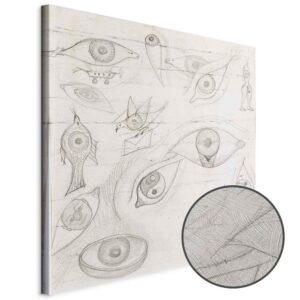 Obraz - Frida Kahlo – Rysunek oczu