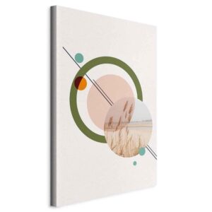 Obraz - Geometryczny krajobraz (1-częściowy) pionowy