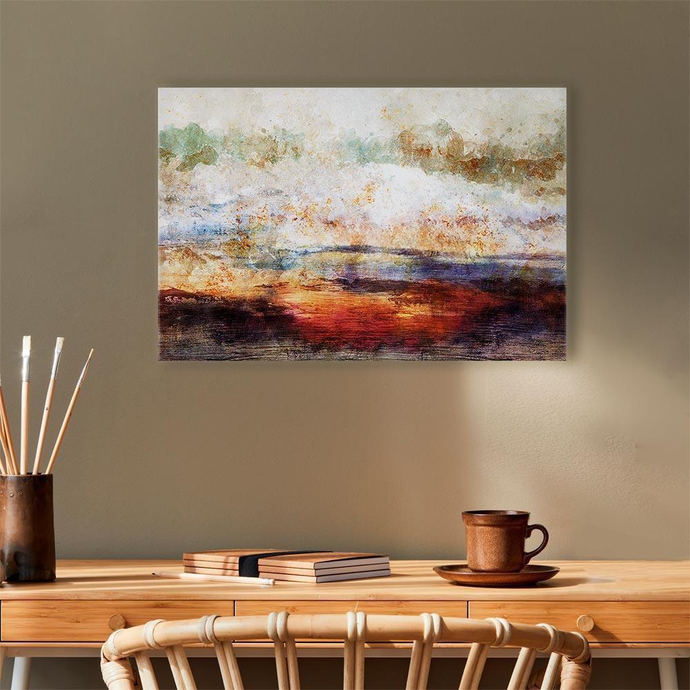 Obraz - Gorączka złota (1-częściowy) szeroki