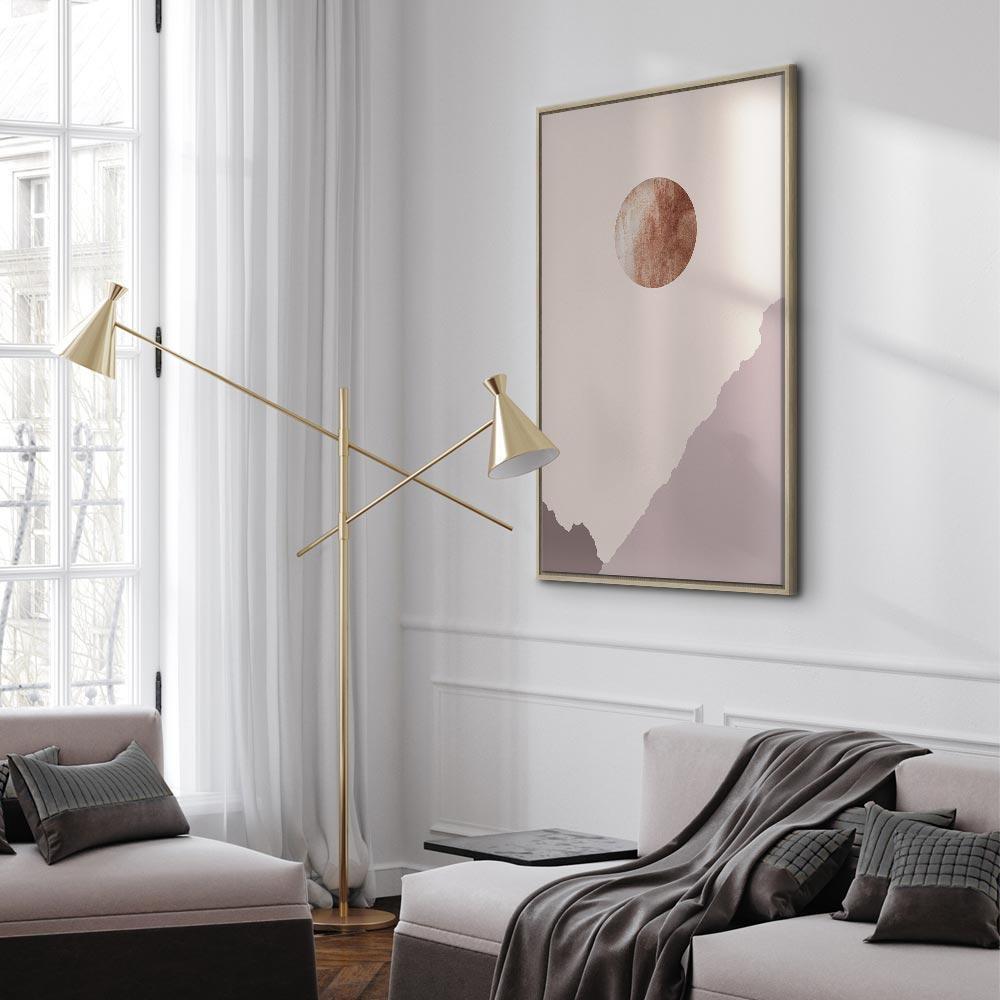 Obraz - Górska planeta (1-częściowy) pionowy