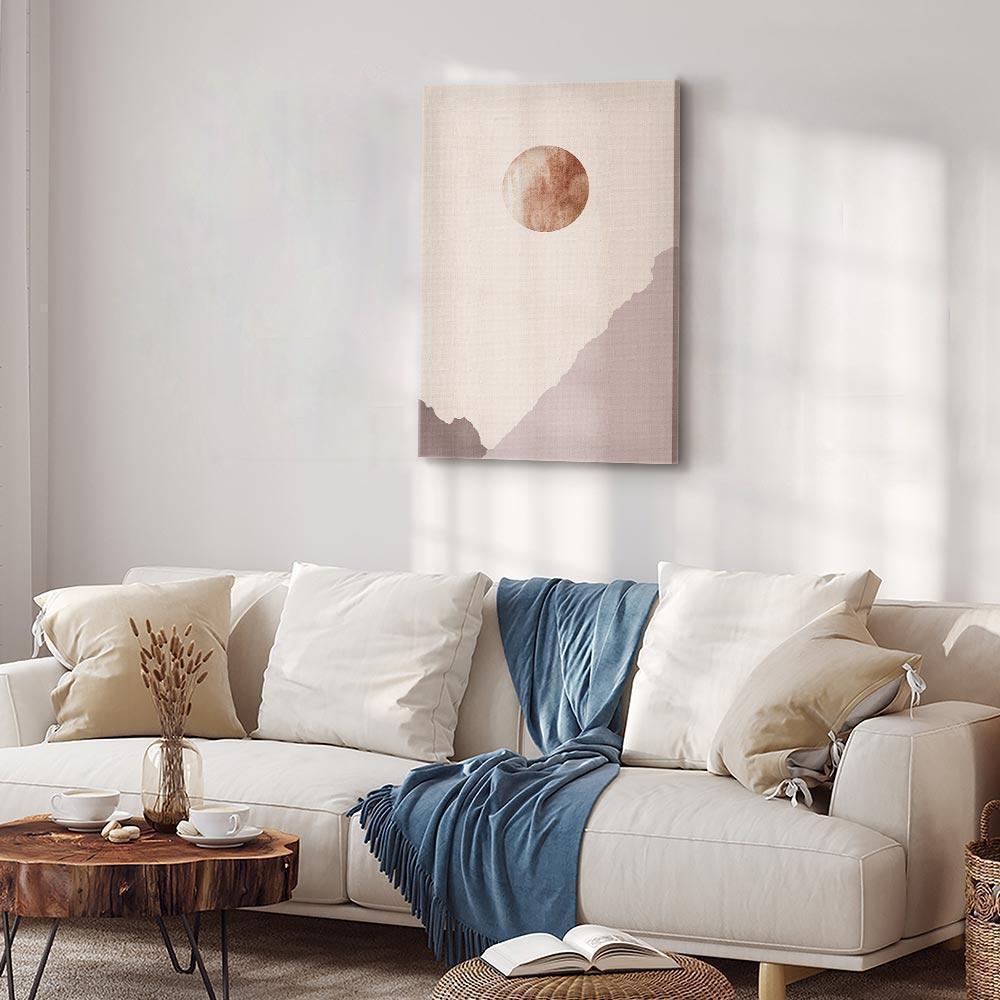 Obraz - Górska planeta (1-częściowy) pionowy