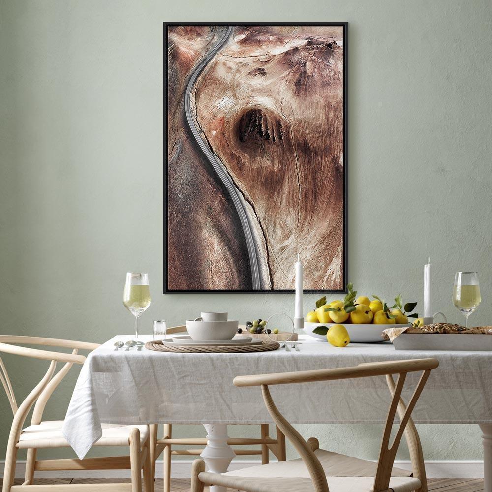 Obraz - Górska serpentyna (1-częściowy) pionowy