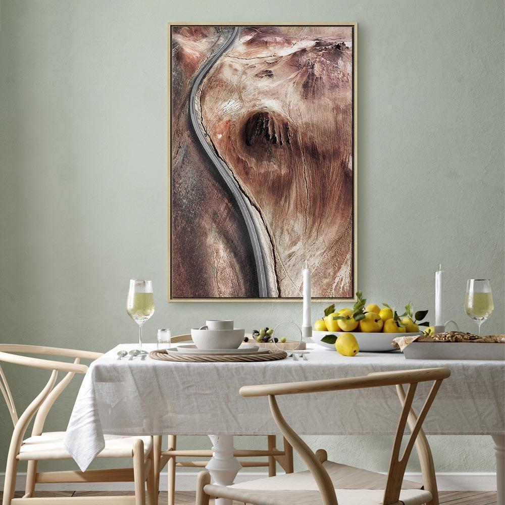 Obraz - Górska serpentyna (1-częściowy) pionowy