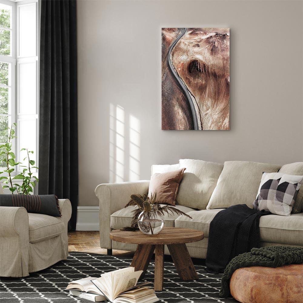 Obraz - Górska serpentyna (1-częściowy) pionowy