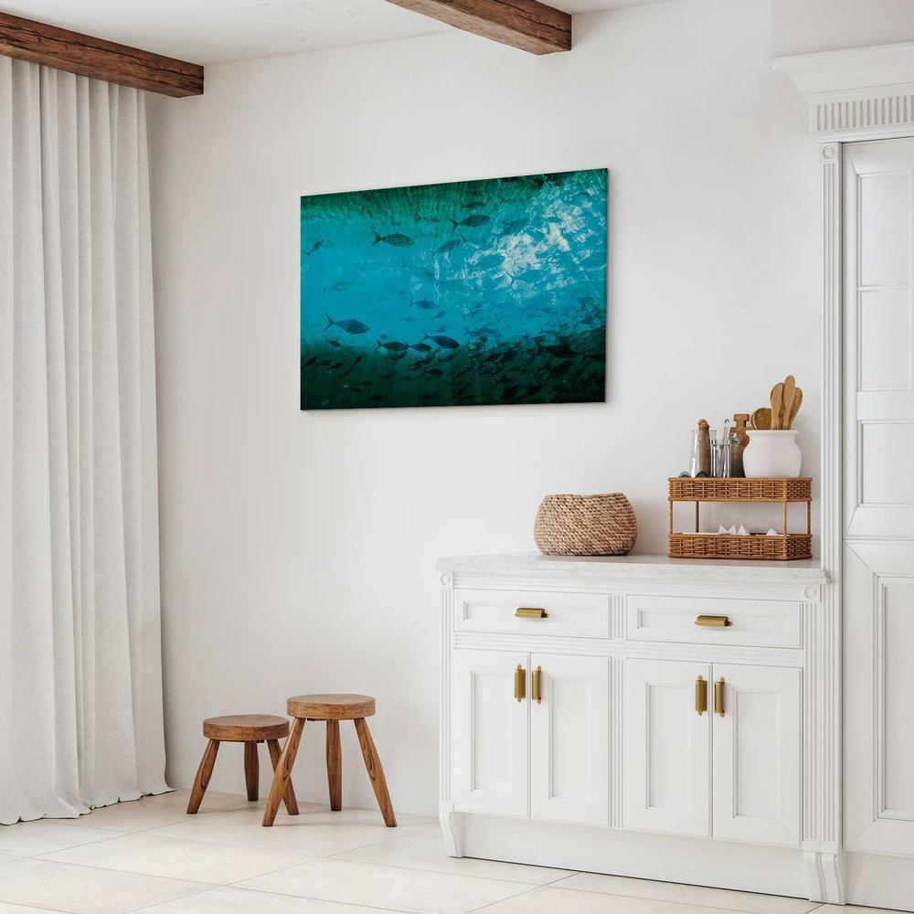 Obraz - Gromada ciemnych ryb