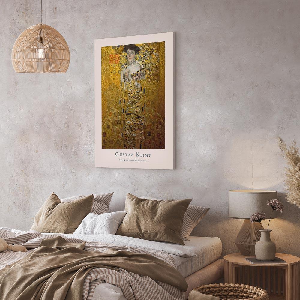 Obraz - Gustav Klimt - Portrait of Adele Bloch (1-częściowy) pionowy
