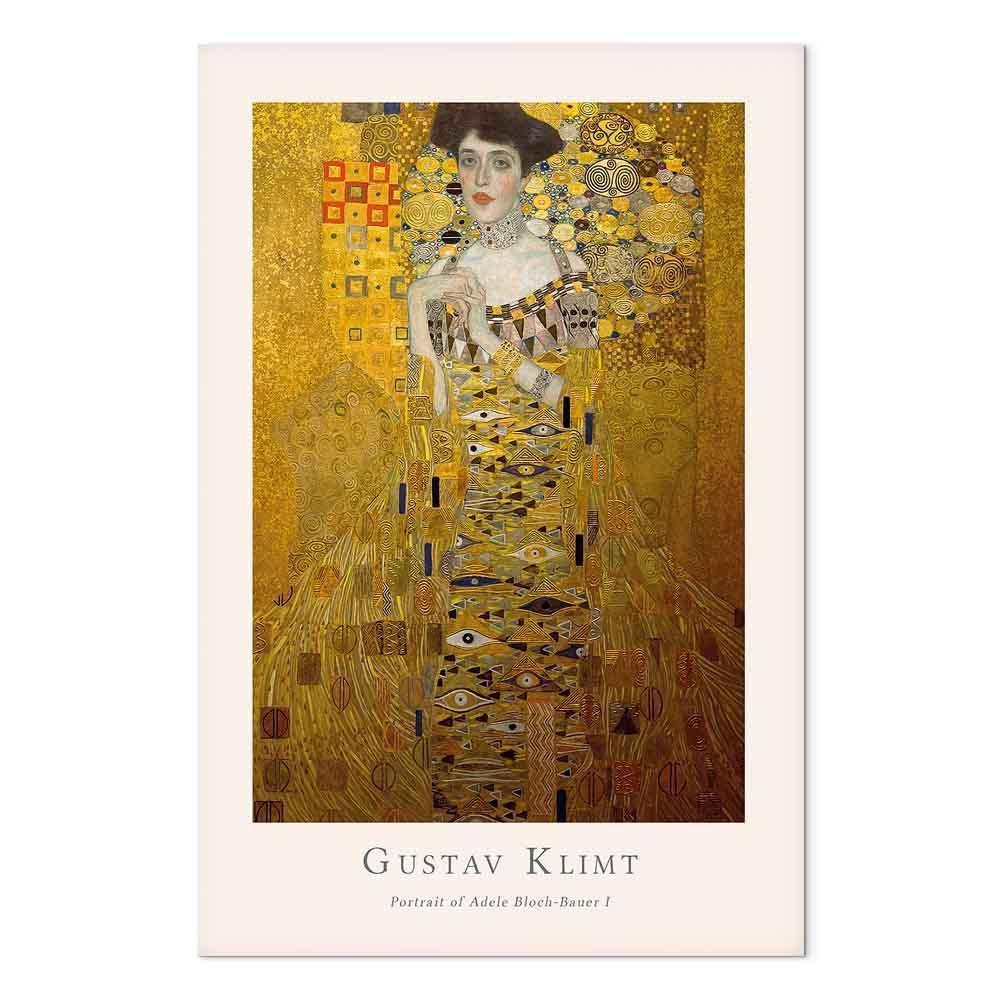 Obraz - Gustav Klimt - Portrait of Adele Bloch (1-częściowy) pionowy