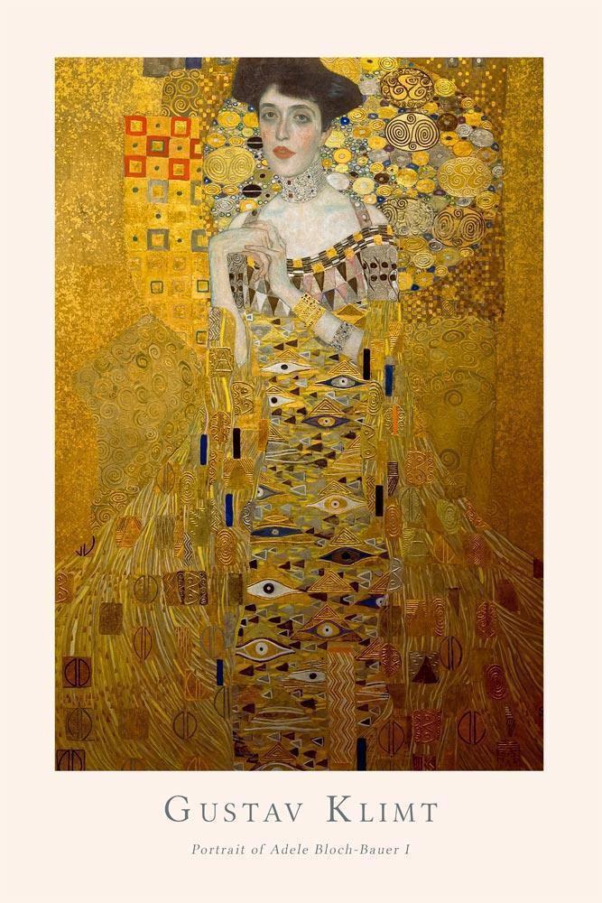 Obraz - Gustav Klimt - Portrait of Adele Bloch (1-częściowy) pionowy