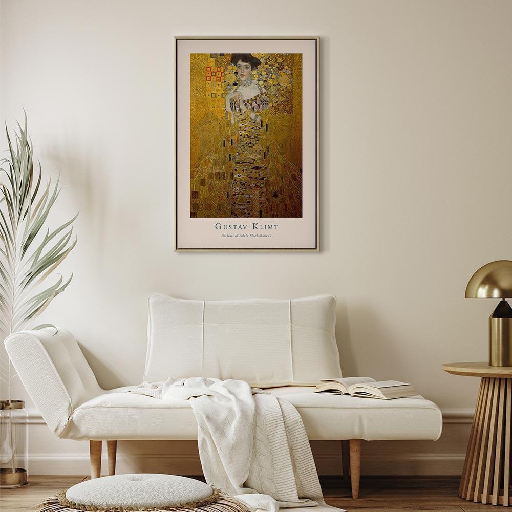 Obraz - Gustav Klimt - Portrait of Adele Bloch (1-częściowy) pionowy