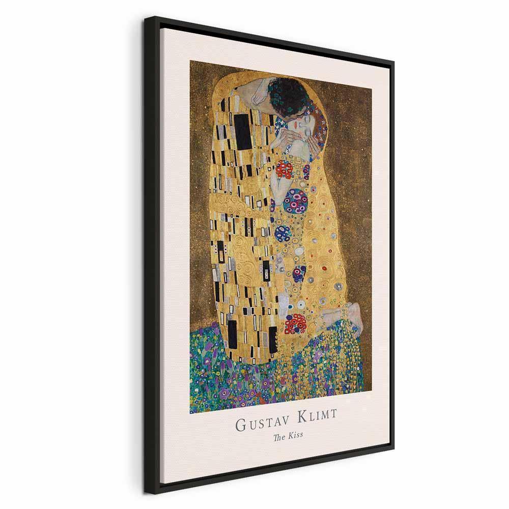 Obraz - Gustav Klimt - The Kiss (1-częściowy) pionowy