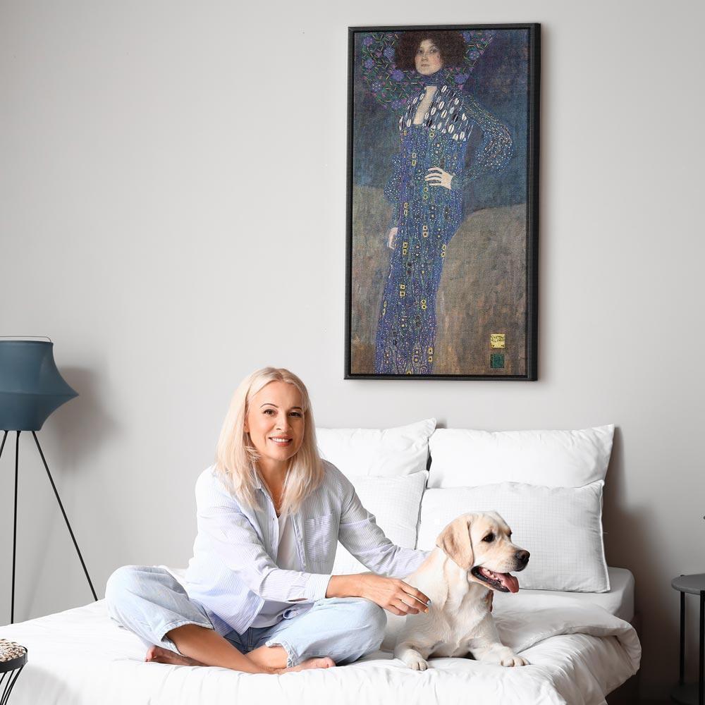 Obraz - Gustav Klimt – Emilie Flöge