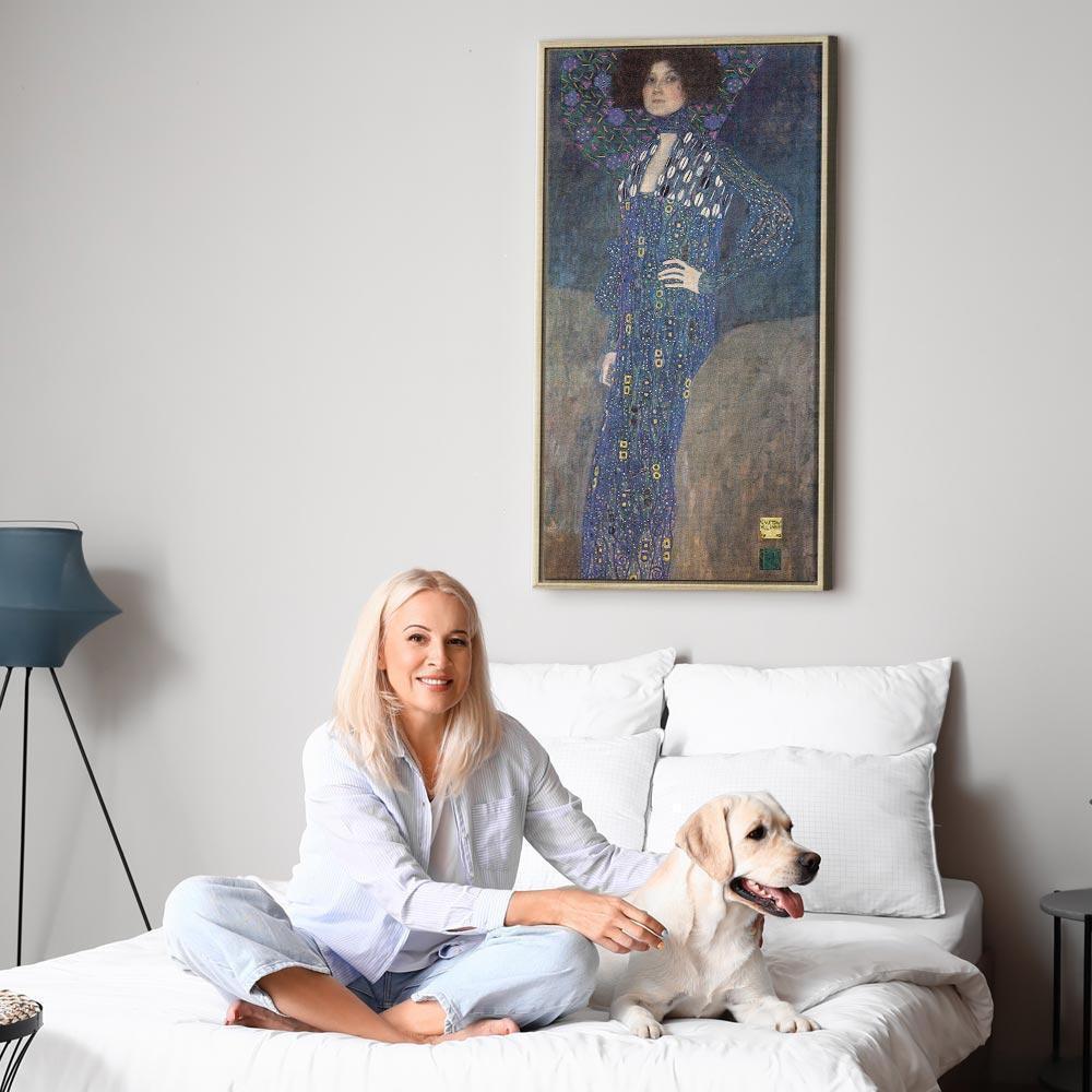 Obraz - Gustav Klimt – Emilie Flöge