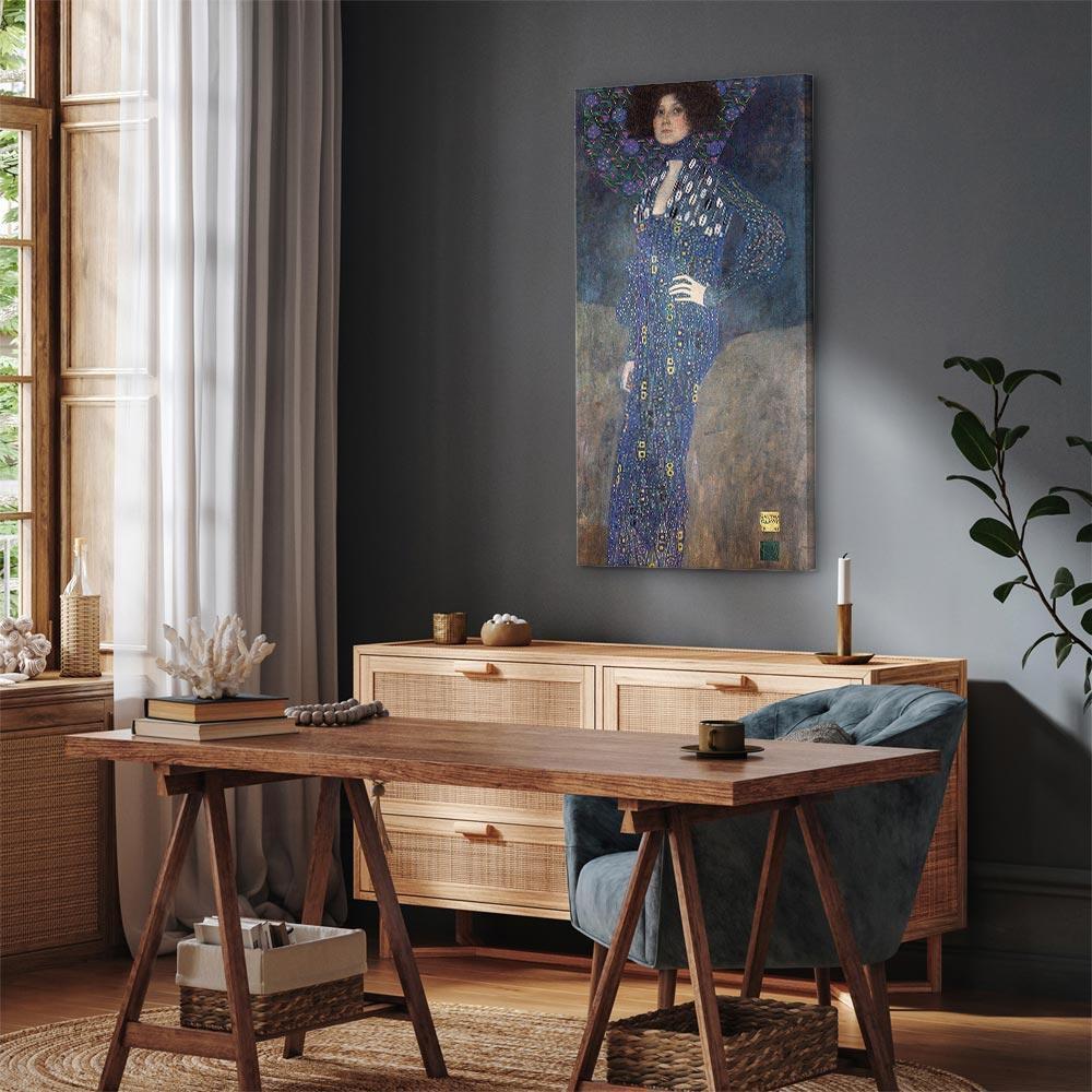 Obraz - Gustav Klimt – Emilie Flöge