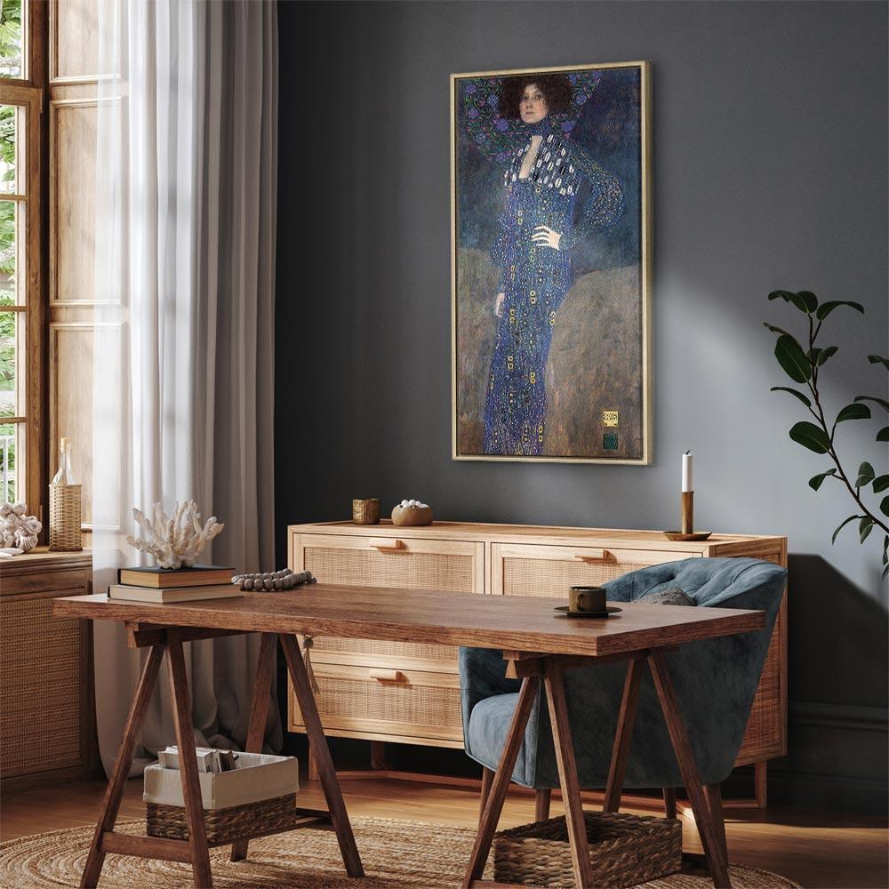 Obraz - Gustav Klimt – Emilie Flöge