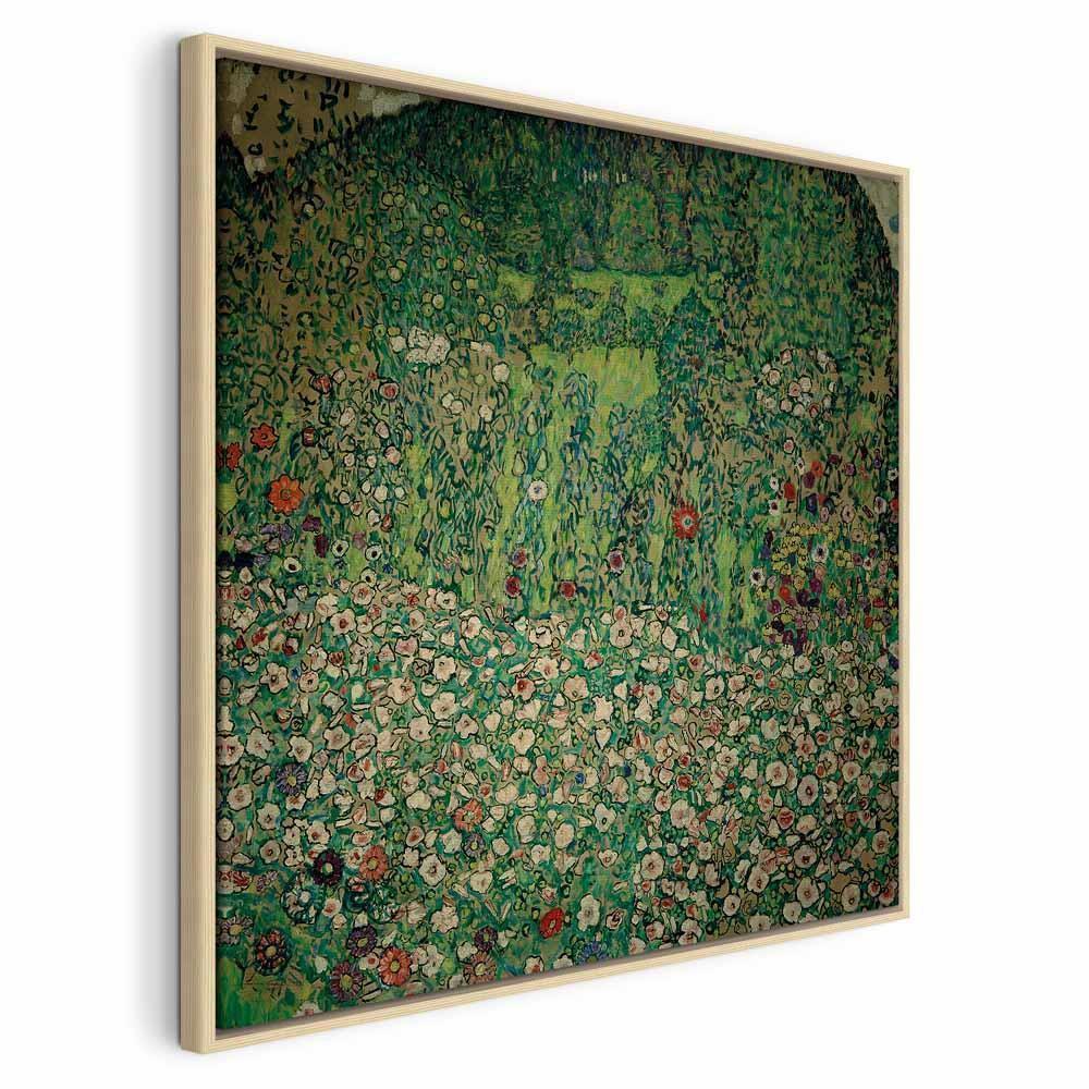 Obraz - Gustav Klimt – Gartenlandschaft mit Bergkuppe