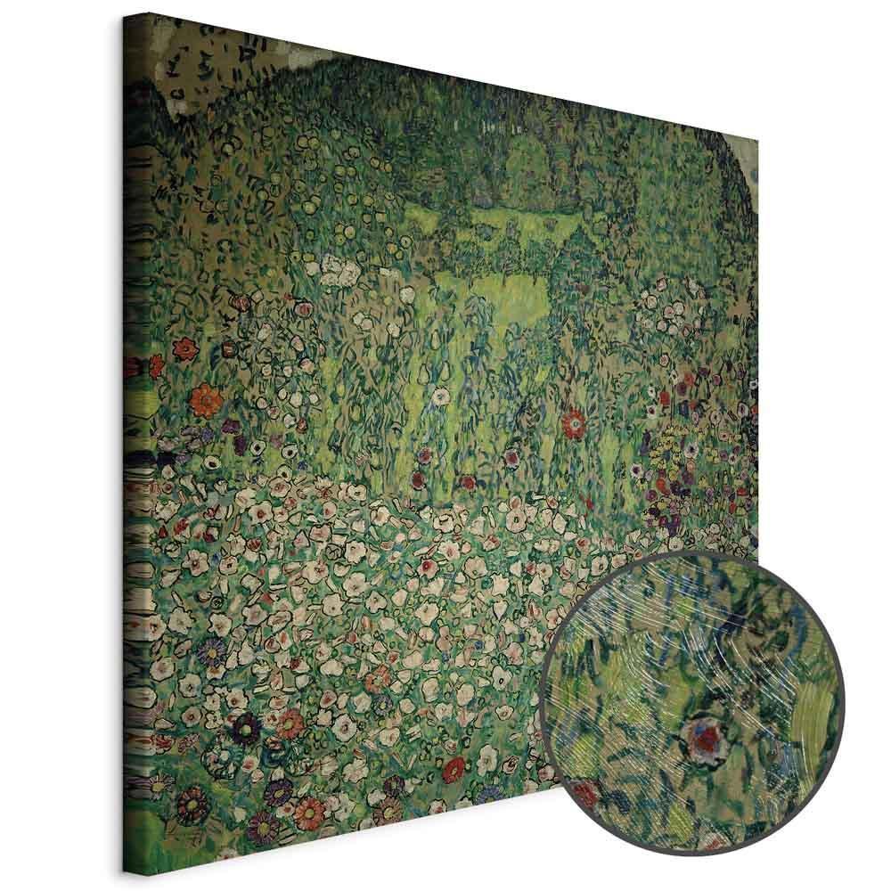 Obraz - Gustav Klimt – Gartenlandschaft mit Bergkuppe