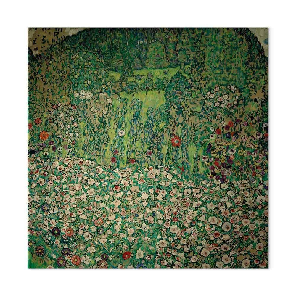 Obraz - Gustav Klimt – Gartenlandschaft mit Bergkuppe