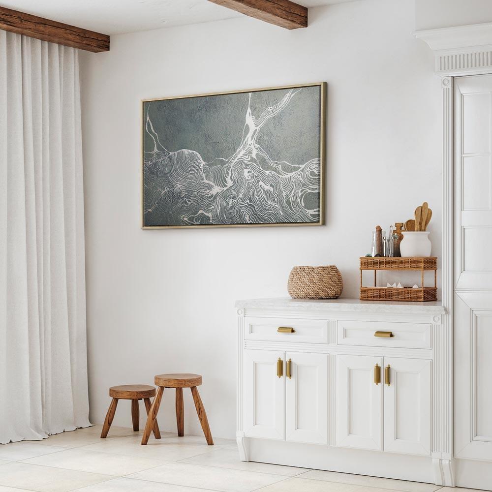 Obraz - Harmonia linii (1-częściowy) szeroki