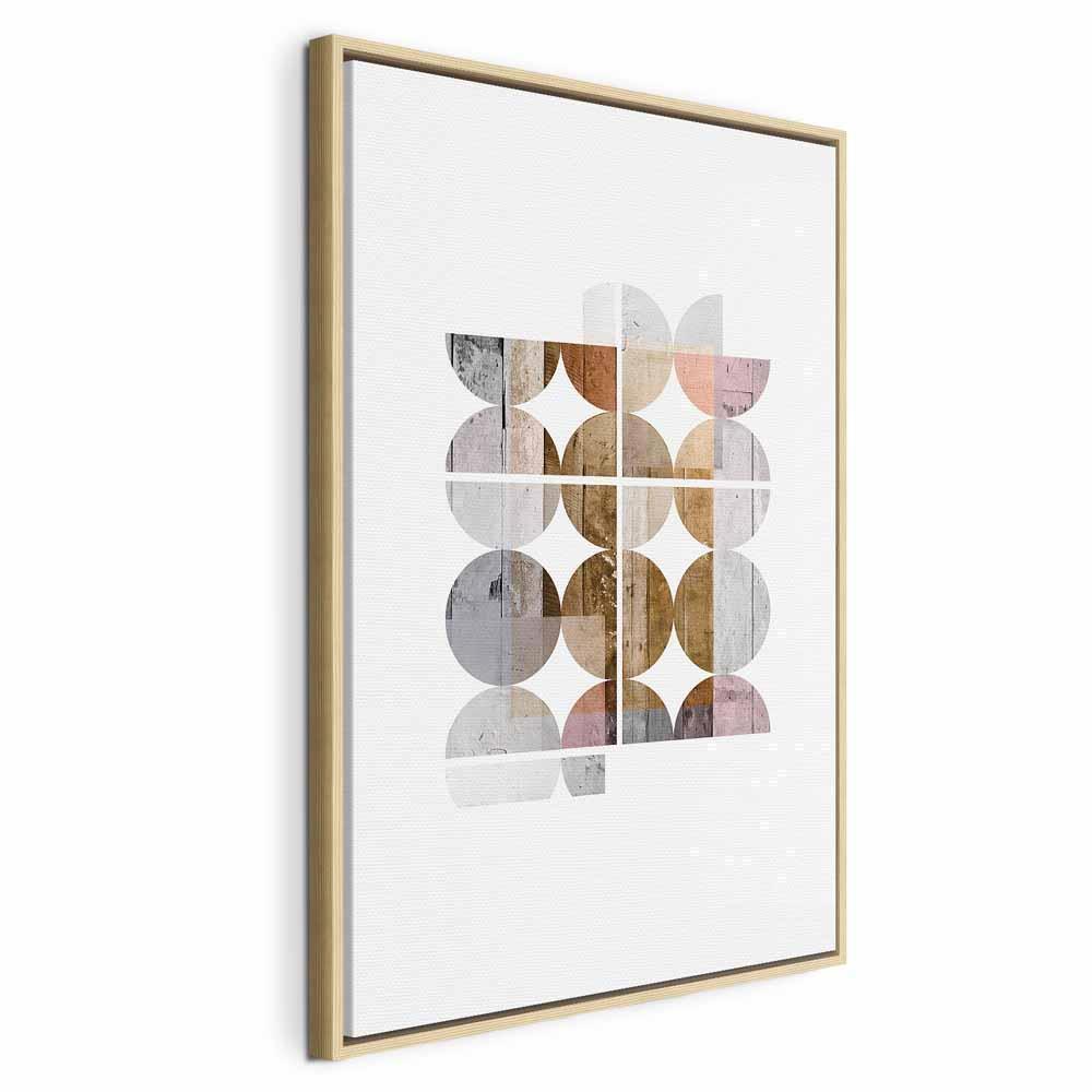 Obraz - Harmonijny kształt (1-częściowy) pionowy