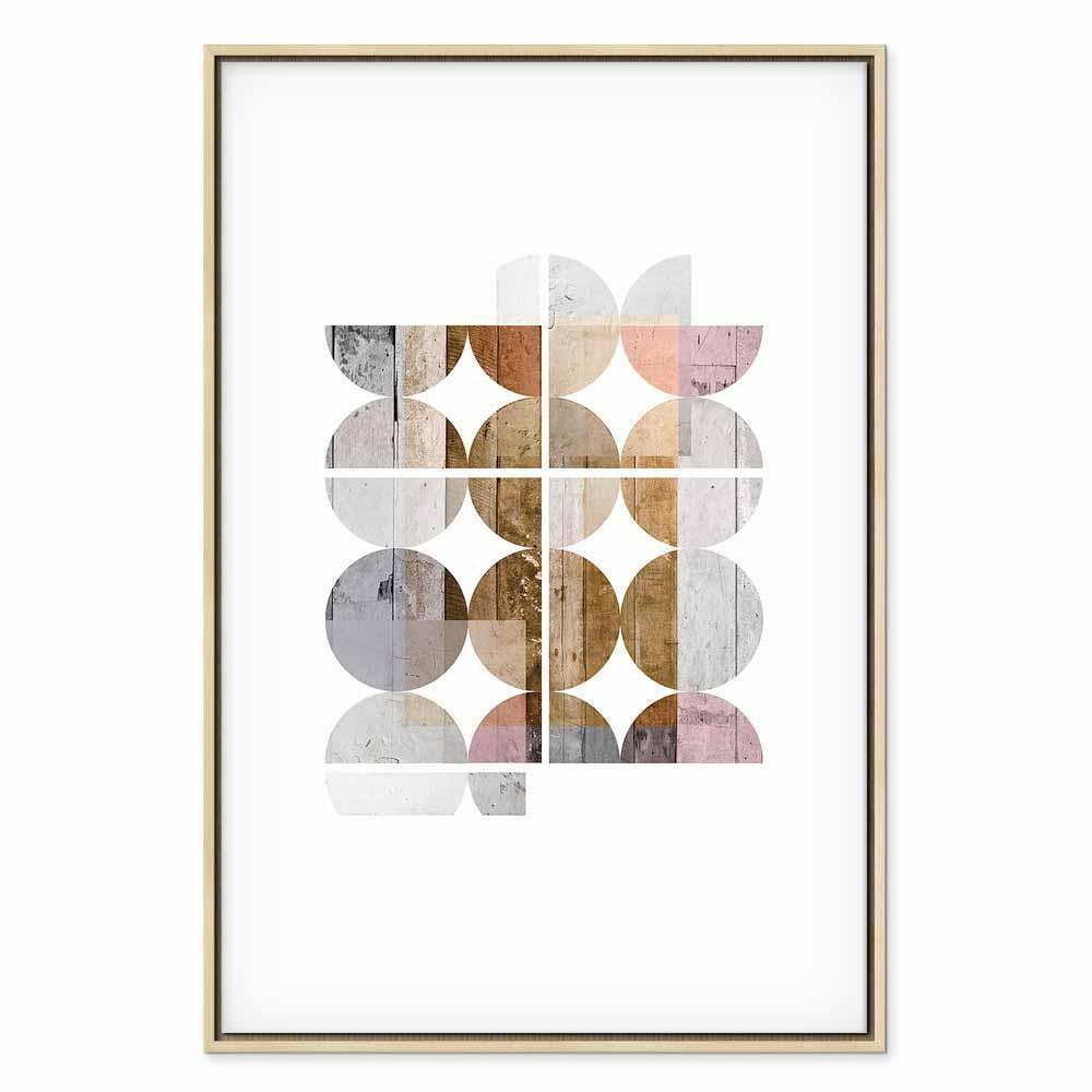 Obraz - Harmonijny kształt (1-częściowy) pionowy