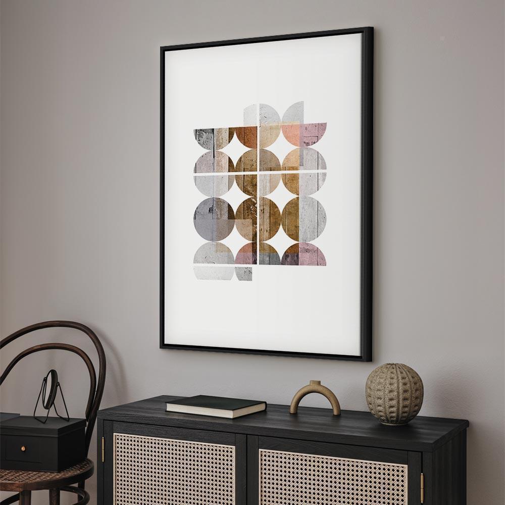 Obraz - Harmonijny kształt (1-częściowy) pionowy