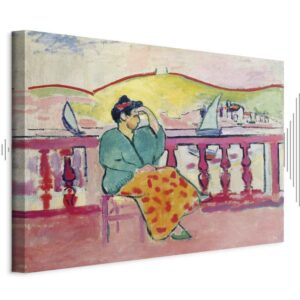 Obraz - Henri Matisse – Pani na tarasie