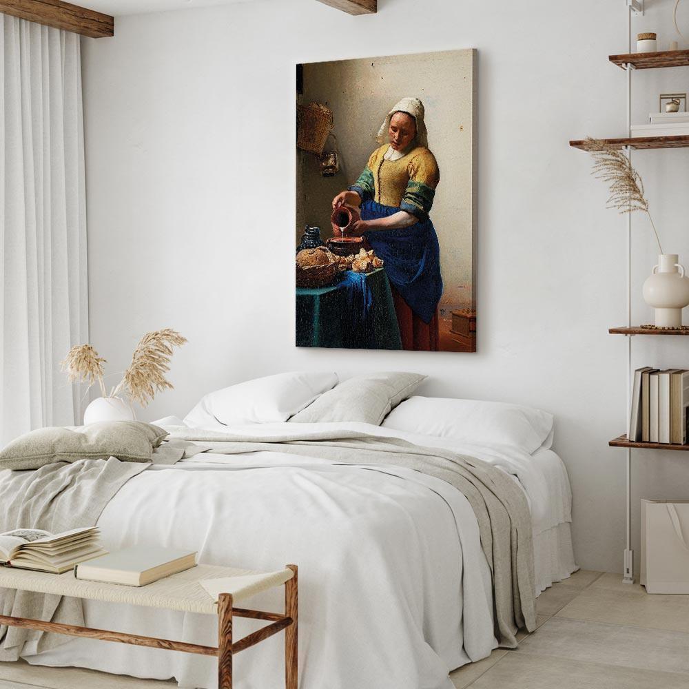 Obraz - Jan Vermeer – Mleczarka