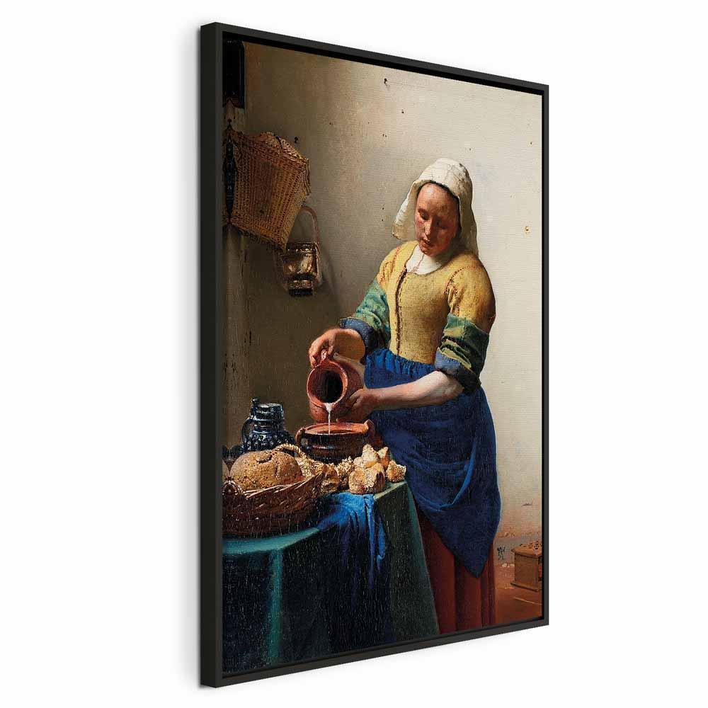 Obraz - Jan Vermeer – Mleczarka