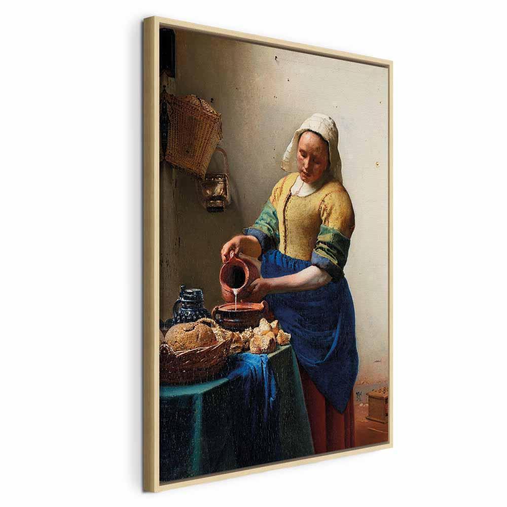 Obraz - Jan Vermeer – Mleczarka