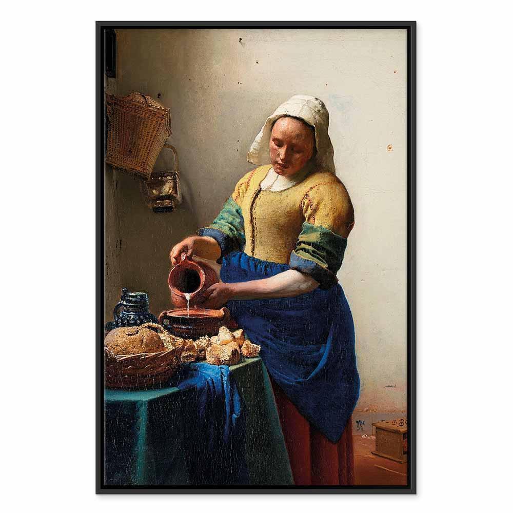 Obraz - Jan Vermeer – Mleczarka