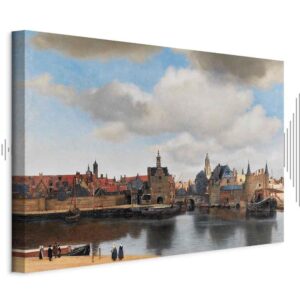 Obraz - Jan Vermeer – Widok Delft