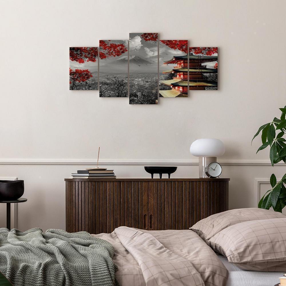Obraz - Japońska przygoda (5-częściowy) szeroki