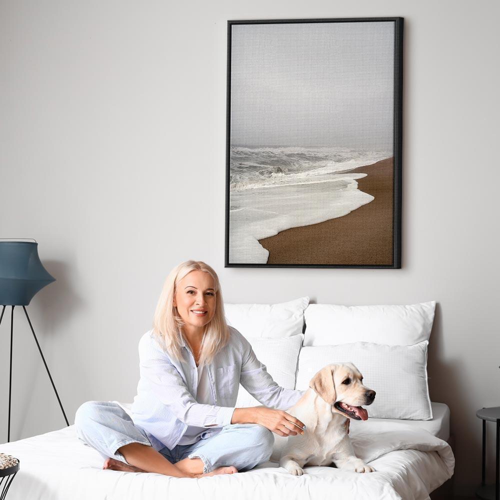 Obraz - Jesienny odpływ (1-częściowy) pionowy