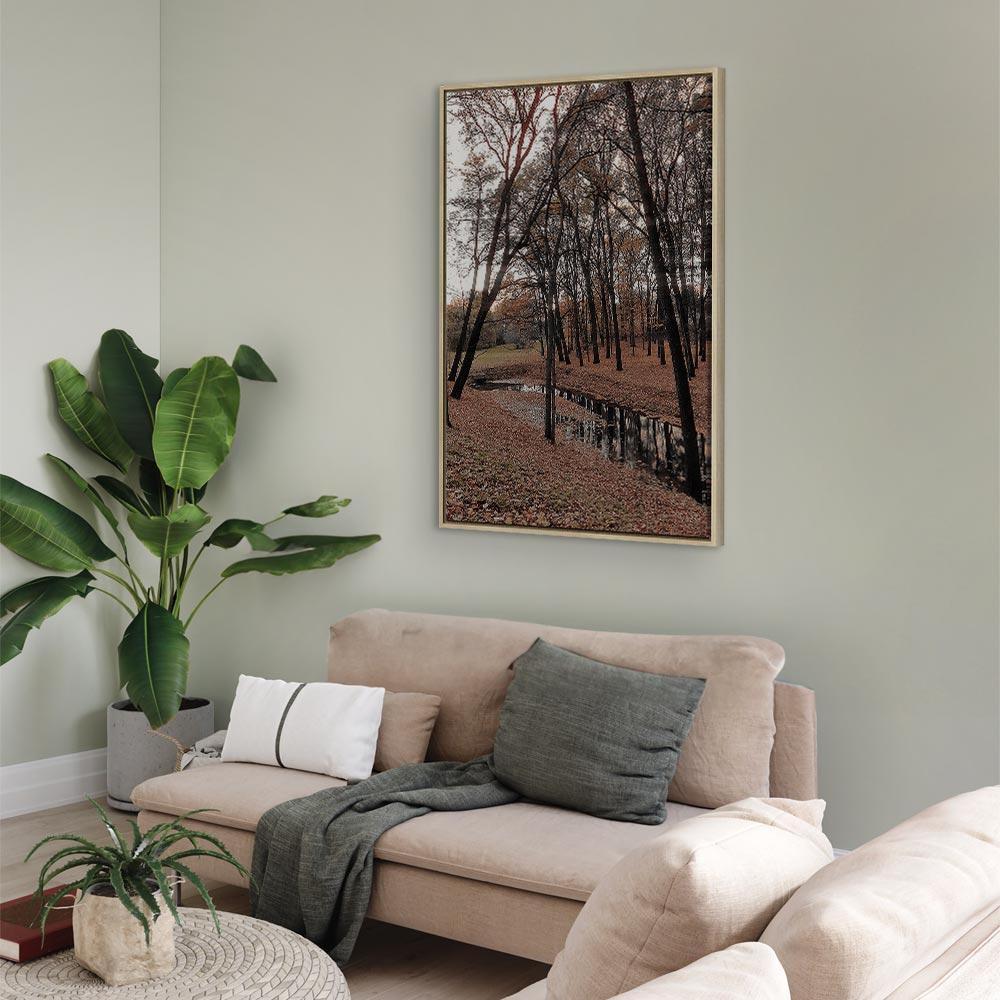 Obraz - Jesienny spacer (1-częściowy) pionowy