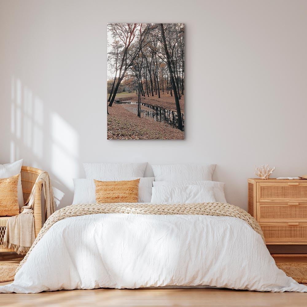 Obraz - Jesienny spacer (1-częściowy) pionowy