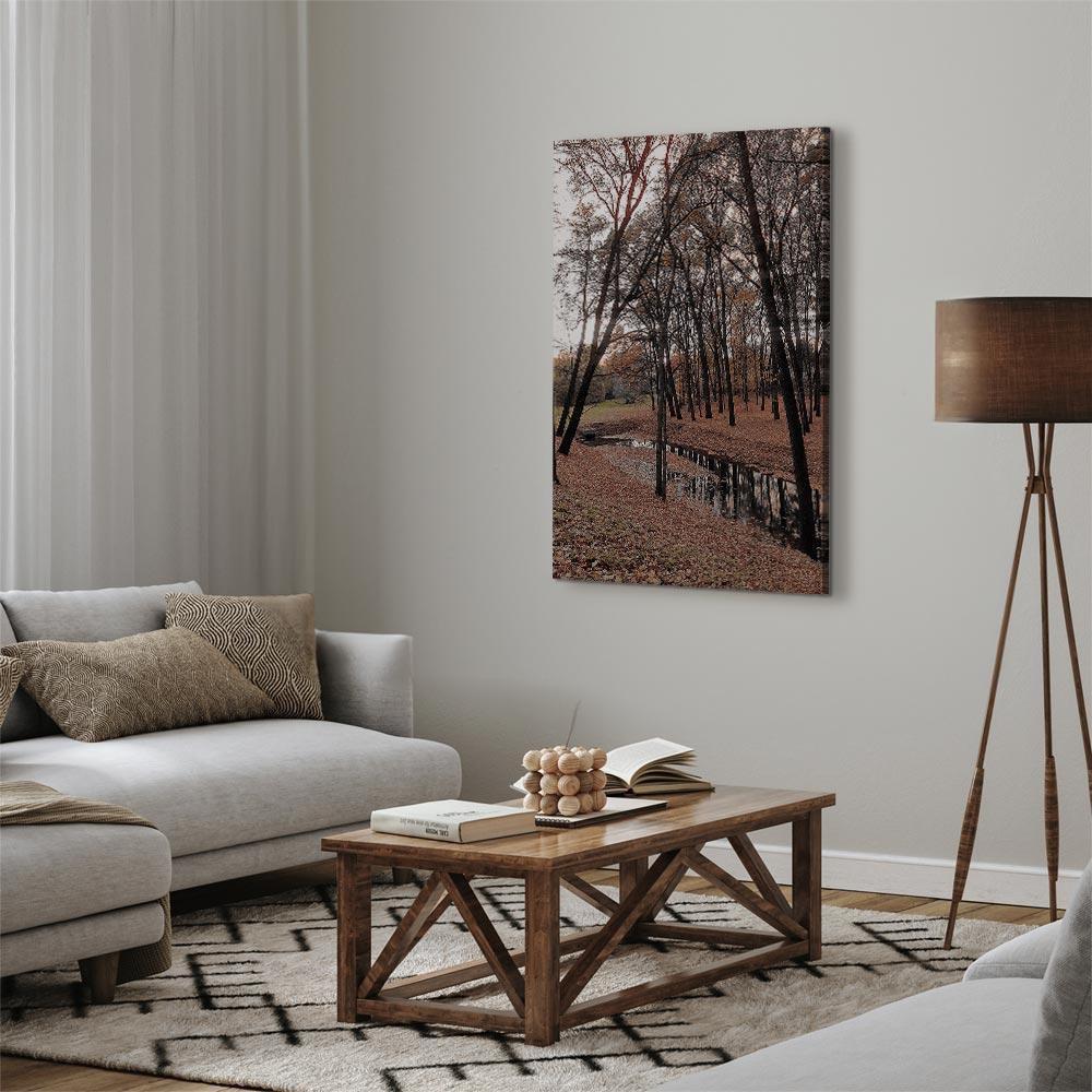 Obraz - Jesienny spacer (1-częściowy) pionowy