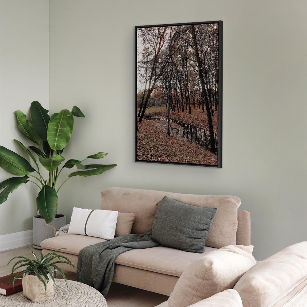 Obraz - Jesienny spacer (1-częściowy) pionowy