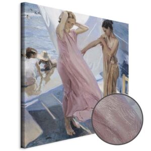 Obraz - Joaquín Sorolla y Bastida – Po kąpieli, Walencja