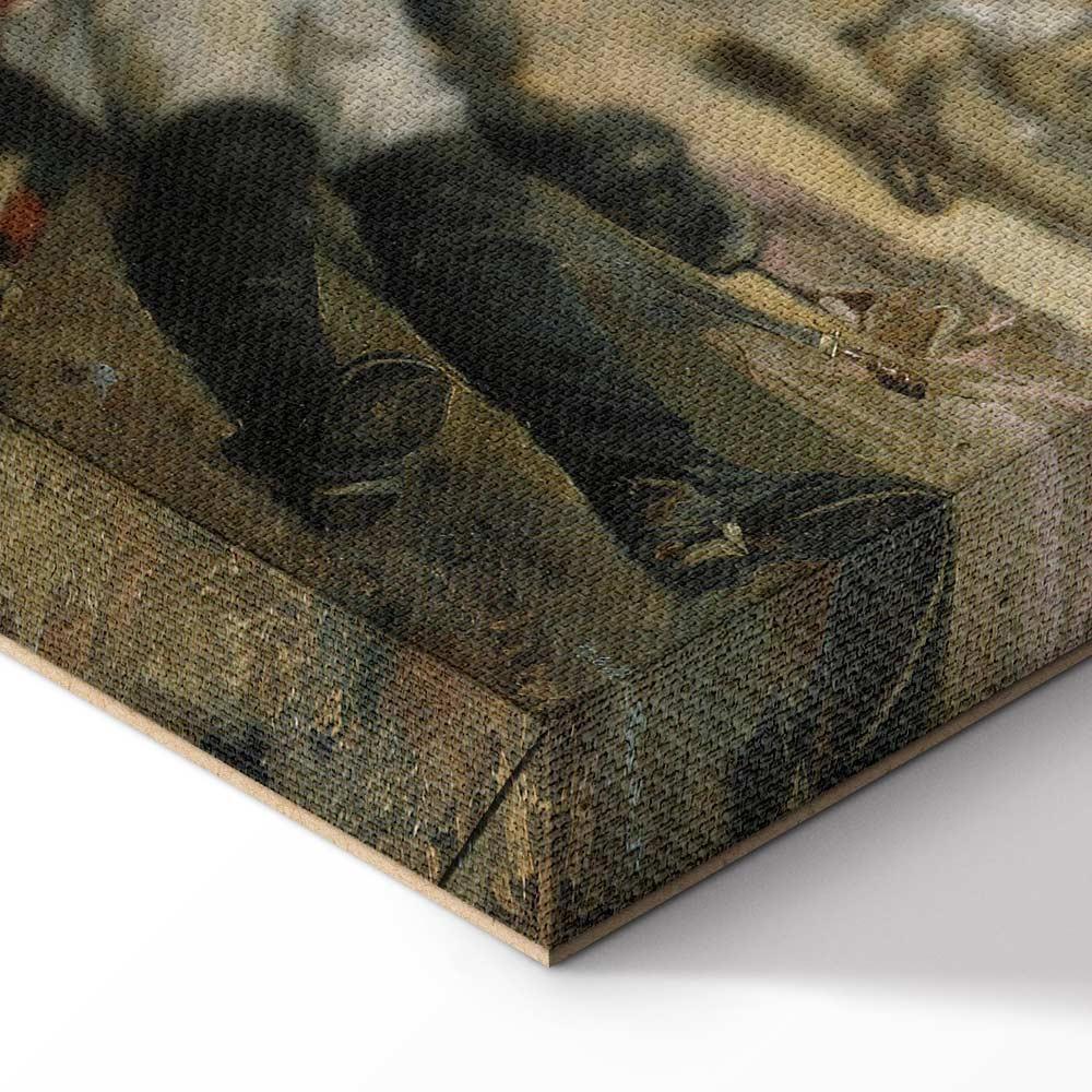 Obraz - Joaquín Sorolla y Bastida – Śmierć Pedro Velarde y Santillána podczas obrony koszar artyleryjskich Monteleon