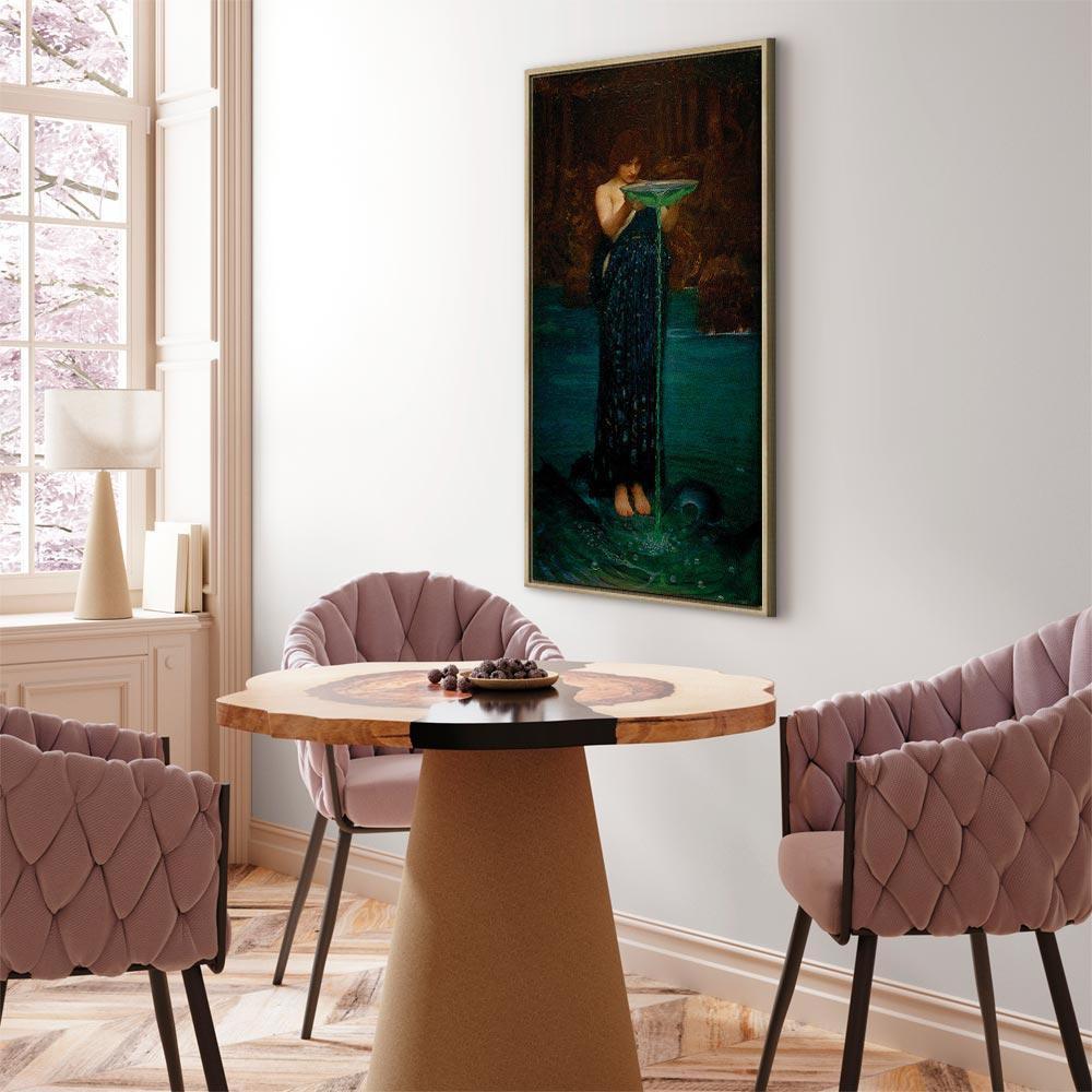 Obraz - John William Waterhouse – Zazdrosna Kirke