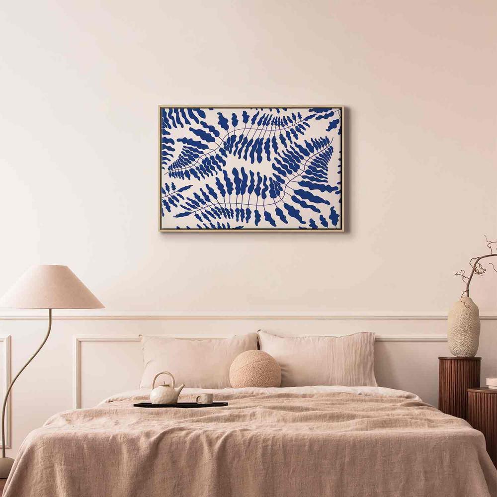 Obraz - Kobaltowa paproć