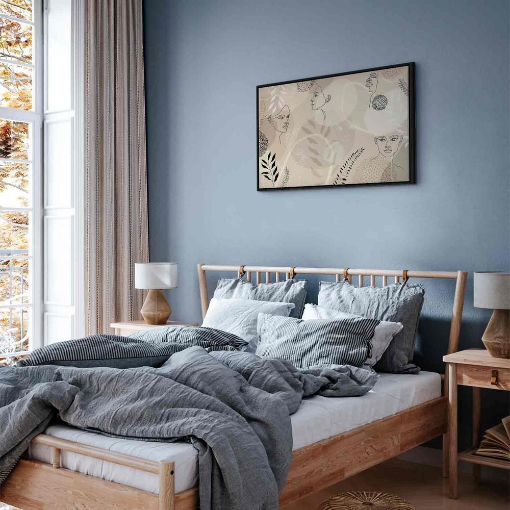 Obraz - Kobieca grafika liniowa