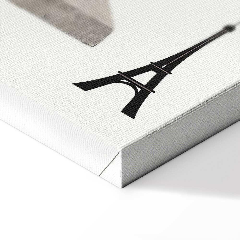 Obraz - Kobieta z psem - ilustracja